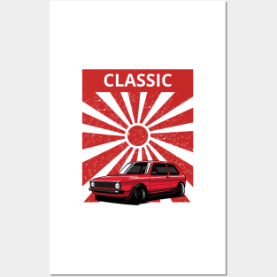 classic car Posters and Art